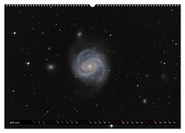 Produktbild: Ein Streifzug durch das Universum (Wandkalender 2026 DIN A2 quer), CALVENDO Monatskalender