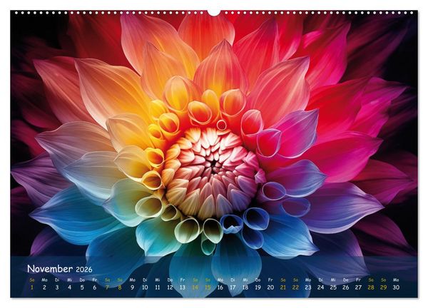 Produktbild: Exotische Pflanzen Close-up (hochwertiger Premium Wandkalender 2026 DIN A2 quer), Kunstdruck in Hochglanz