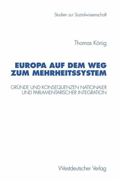Produktbild: Europa auf dem Weg zum Mehrheitssystem