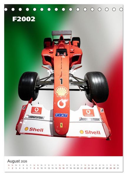 Produktbild: Il Mondo Ferrari (Tischkalender 2026 DIN A5 hoch), CALVENDO Monatskalender