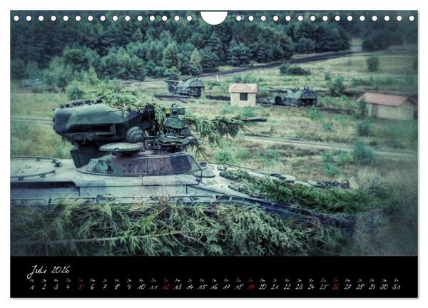 Produktbild: Sch&uuml;tzenpanzer Marder (Wandkalender 2026 DIN A4 quer), CALVENDO Monatskalender