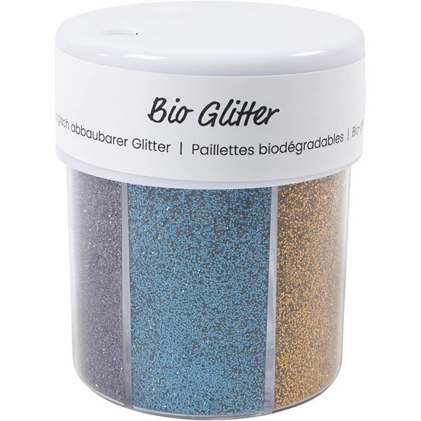 Produktbild: Creativ Company Bio Sparkles, sortierte Farben, 6x28 ml/ 1 Dose