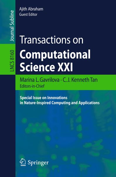 Produktbild: Transactions on Computational Science XXI