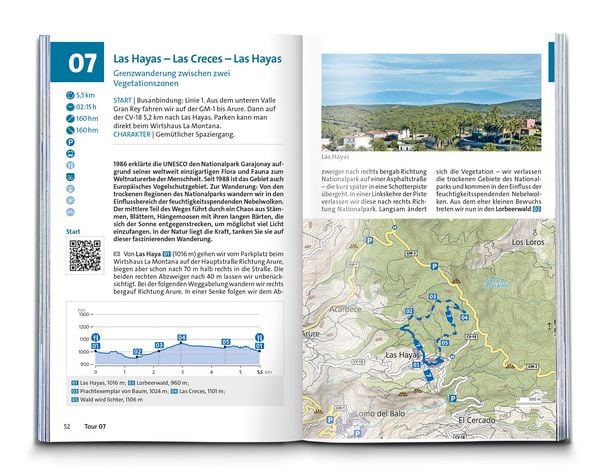 Produktbild: KOMPASS Wanderf&uuml;hrer La Gomera, mit Fernwanderweg GR-132, 75 Touren mit Extra-Tourenkarte