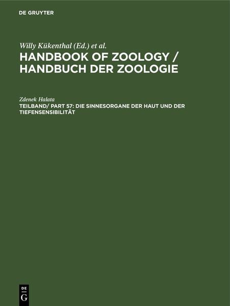 Produktbild: Die Sinnesorgane der Haut und der Tiefensensibilit&auml;t