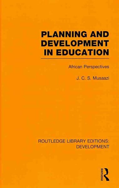 Produktbild: Planning and Development in Education