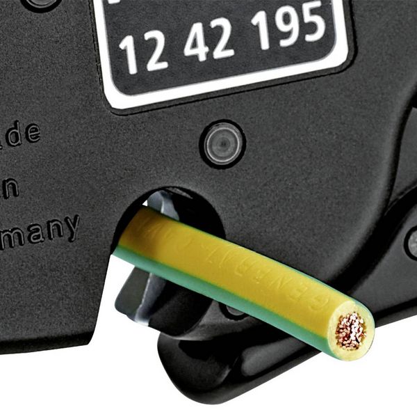 Produktbild: Knipex MultiStrip 10 12 42 195 Automatische Abisolierzange 0.03 bis 10 mm&sup2; 7 bis 32