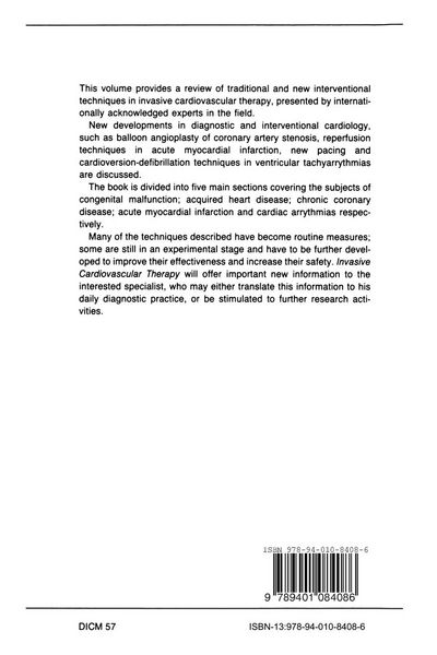 Produktbild: Invasive Cardiovascular Therapy