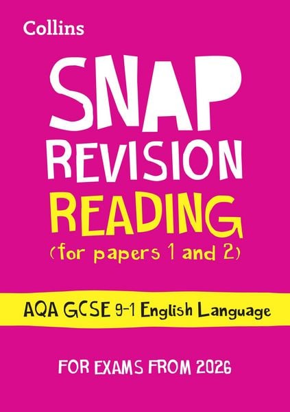 Produktbild: AQA GCSE 9-1 English Language Reading (Papers 1 & 2) Revision Guide