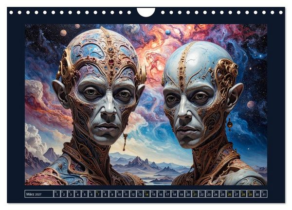 Produktbild: Bewusstseinsdialoge (Wandkalender 2027 DIN A4 quer), CALVENDO Monatskalender