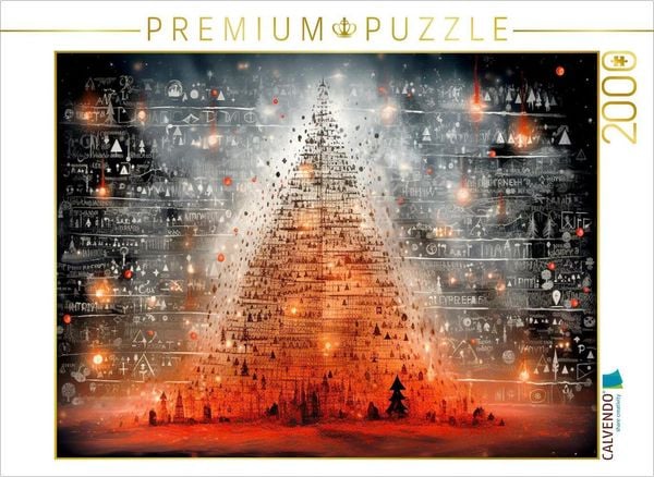 CALVENDO Puzzle Weihnachtsbaum | 2000 Teile Lege-Größe 90x67cm Foto-Puzzle für glückliche Stunden