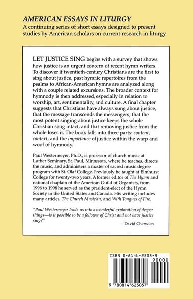 Produktbild: Let Justice Sing