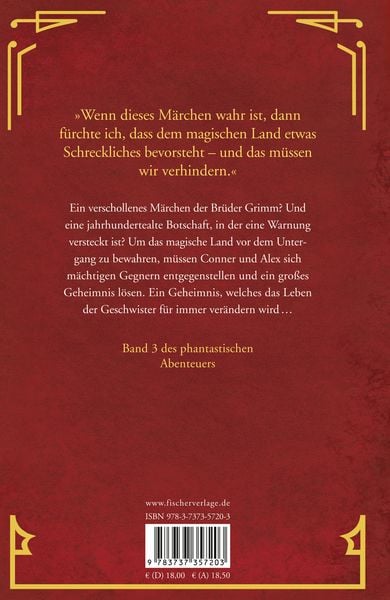 Produktbild: Land of Stories: Das magische Land - Eine düstere Warnung