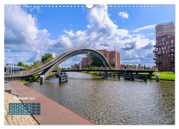 Produktbild: Der Nordholland-Kanal (Wandkalender 2027 DIN A3 quer), CALVENDO Monatskalender