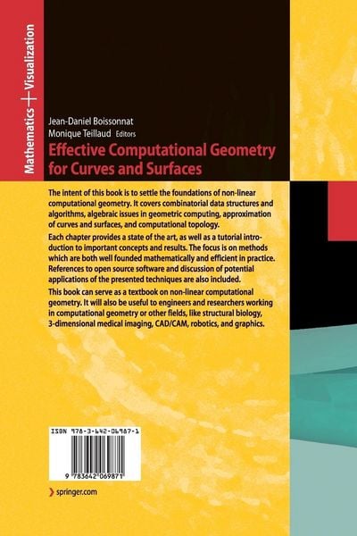 Produktbild: Effective Computational Geometry for Curves and Surfaces