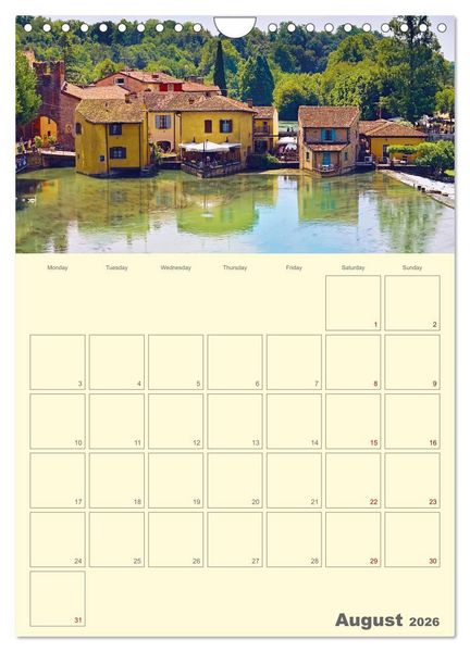 Produktbild: Romantic Northern Italy (Wall Calendar 2026 DIN A4 portrait), CALVENDO 12 Month Wall Calendar