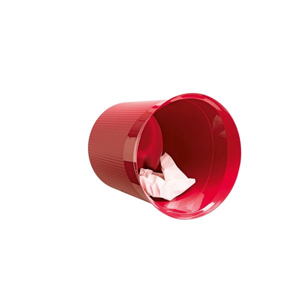 Produktbild: HAN Re-LOOP 18148-917 Papierkorb 13l (&Oslash; x H) 288mm x 287mm Recycling Kunststoff Rot 1St.