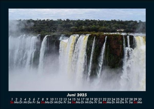 Produktbild: Wasserf&auml;lle 2025 Fotokalender DIN A5