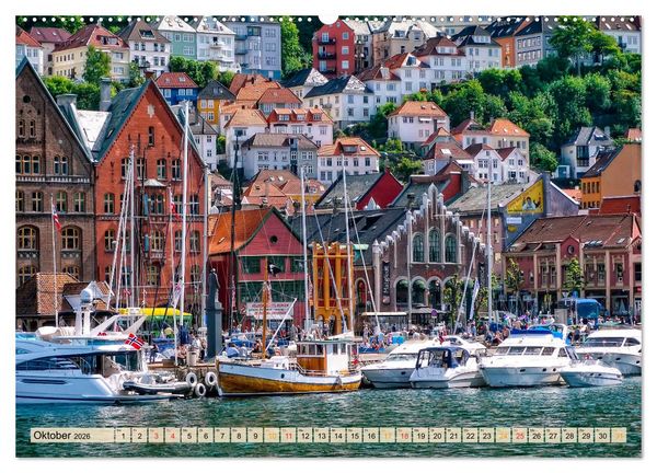 Produktbild: Sch&ouml;ne H&auml;fen zwischen Island und Barbados (hochwertiger Premium Wandkalender 2026 DIN A2 quer), Kunstdruck in Hochglanz