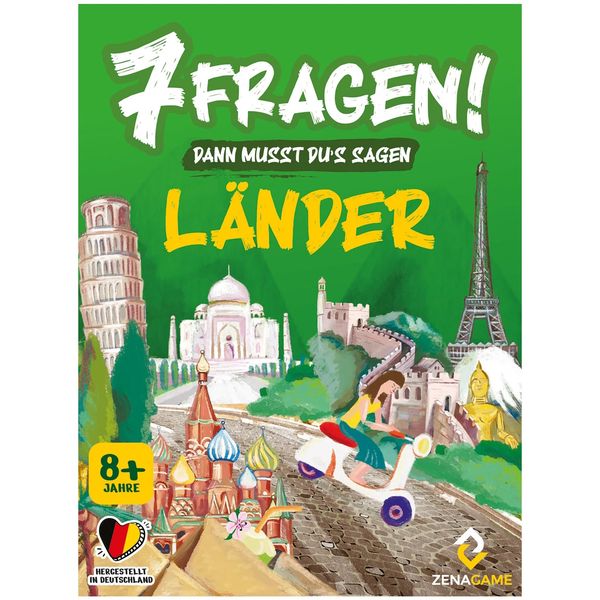 Produktbild: ZENAGAME - 7 Fragen! Dann musst Dus sagen L&auml;nder