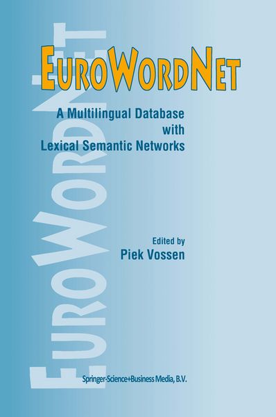 Produktbild: EuroWordNet: A multilingual database with lexical semantic networks