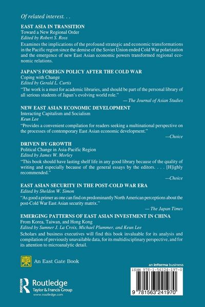 Produktbild: The Emerging Technological Trajectory of the Pacific Basin