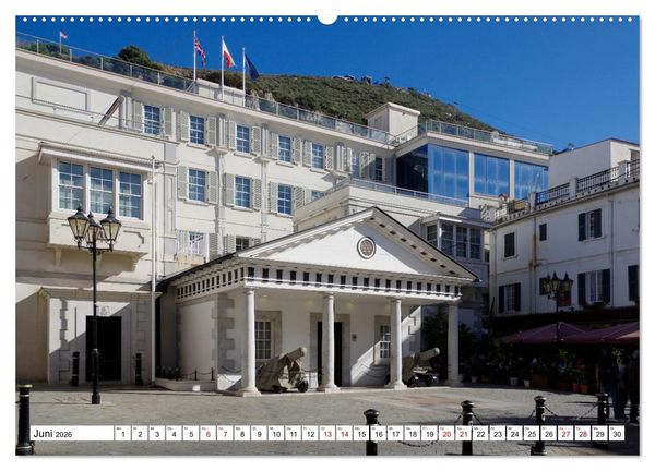 Produktbild: Gibraltar - Gro&szlig;britannien am Mittelmeer (hochwertiger Premium Wandkalender 2026 DIN A2 quer), Kunstdruck in Hochglanz