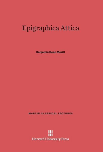 Produktbild: Epigraphica Attica