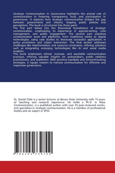 Produktbild: Strategic Communication in Governance
