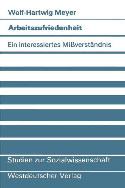Produktbild: Arbeitszufriedenheit