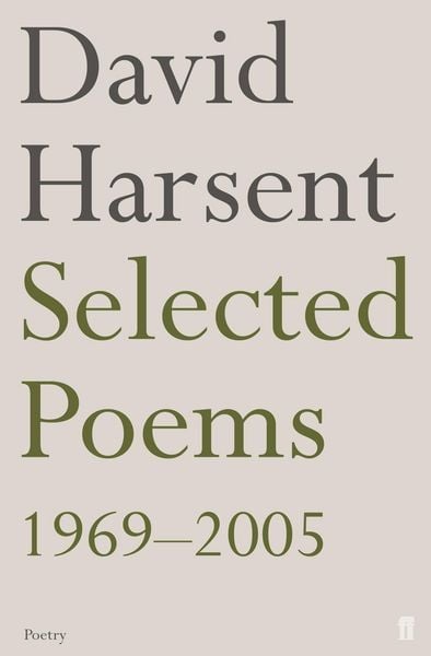 Produktbild: Selected Poems David Harsent