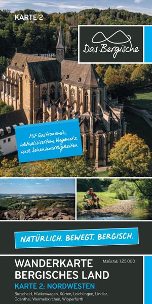 Naturpark Bergisches Land 1:25.000, Sonstige von , Bücken & Sulzer, 978-3-936405-85-9