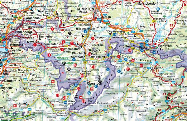 Produktbild: ROTHER Wanderbuch Leichte Wanderungen Allg&auml;u