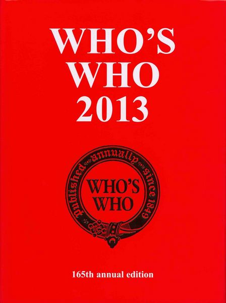 Produktbild: Who's Who 2013