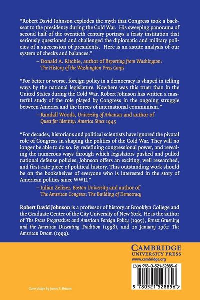 Produktbild: Congress and the Cold War