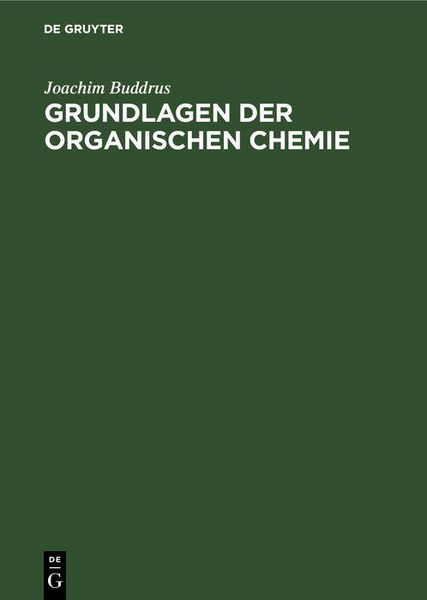 Produktbild: Grundlagen der organischen Chemie