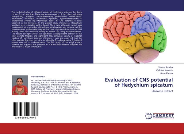 Produktbild: Evaluation of CNS potential of Hedychium spicatum