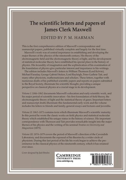 Produktbild: Letters of James Clerk Maxwell v3