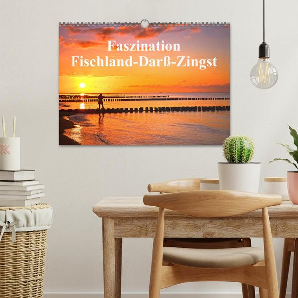 Produktbild: Faszination Fischland-Dar&szlig;-Zingst (Wandkalender 2026 DIN A3 quer), CALVENDO Monatskalender