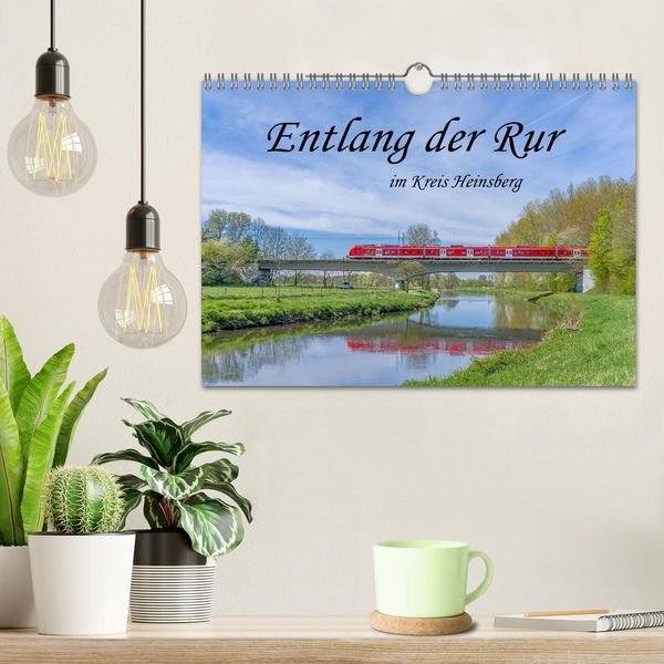Produktbild: Entlang der Rur im Kreis Heinsberg (Wandkalender 2026 DIN A4 quer), CALVENDO Monatskalender