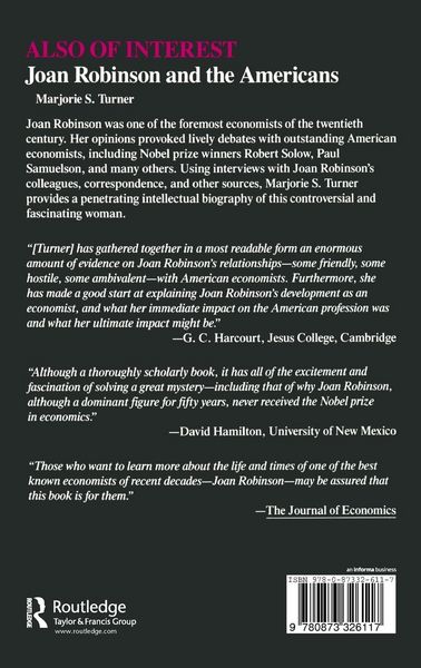 Produktbild: The Joan Robinson Legacy