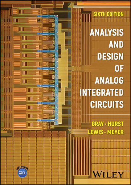 Produktbild: Analysis and Design of Analog Integrated Circuits