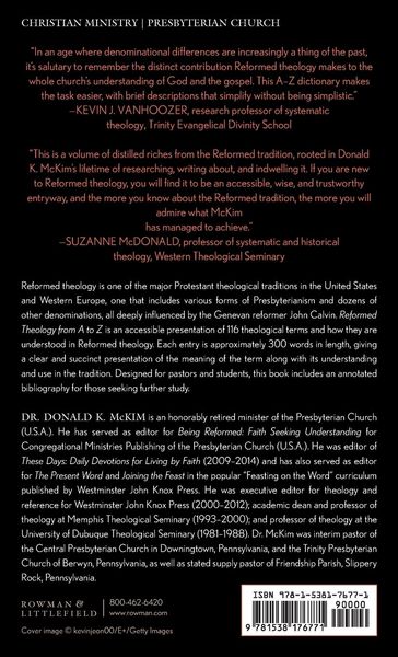 Produktbild: Reformed Theology from A to Z