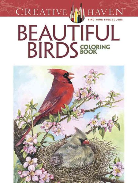 Produktbild: Creative Haven Beautiful Birds Coloring Book