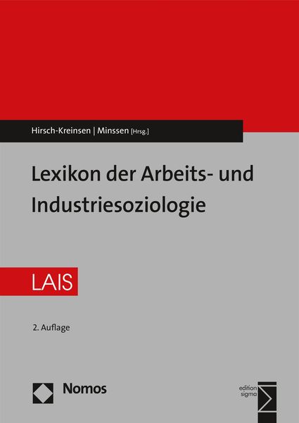Produktbild: Lexikon der Arbeits- und Industriesoziologie
