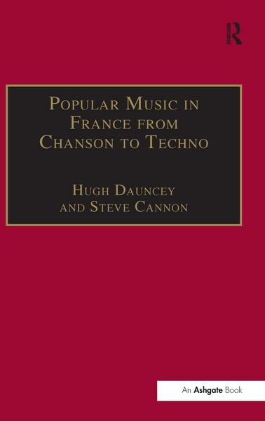 Produktbild: Popular Music in France from Chanson to Techno