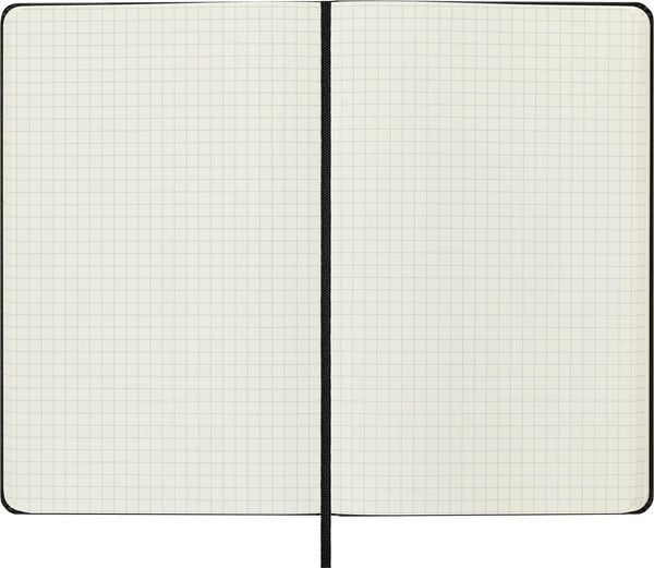 Produktbild: Moleskine Notizbuch, Large/A5, Kariert, Fester Einband, Schwarz