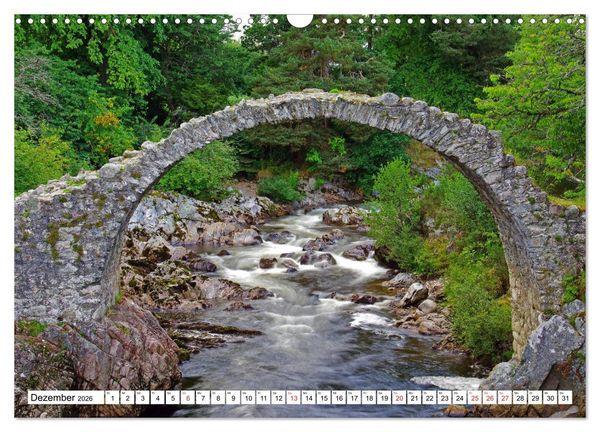Produktbild: Schottland - Der Norden Gro&szlig;britanniens (Wandkalender 2026 DIN A3 quer), CALVENDO Monatskalender