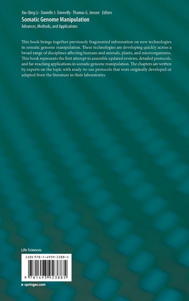 Produktbild: Somatic Genome Manipulation