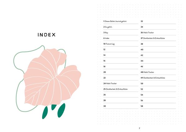 Produktbild: Mein Bullet Journal (Botanical Edition) Besser planen & Tr&auml;ume verwirklichen